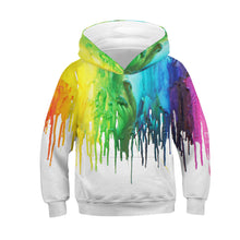 Load image into Gallery viewer, Children's Hooded Long-Sleeved Sweater | With Print - # BOAA13510047 &amp; GIAA23510033
