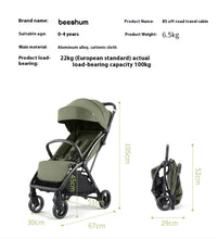 Load image into Gallery viewer, Lightweight Folding Baby Stroller - # BAGEG11010006
