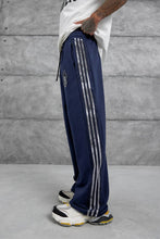 Load image into Gallery viewer, Baggy Side-Stripe Track Pants
