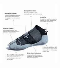 Load image into Gallery viewer, Bamboo Performance Low-Cut Athletic Socks

