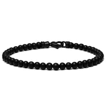Load image into Gallery viewer, Spiritual Bead Bracelet, 4MM - Black Onyx
