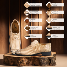 Load image into Gallery viewer, Casanova Leather Oxford Style Dress Shoes
