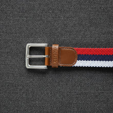 Load image into Gallery viewer, Three Color Woven Belt
