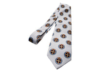 Load image into Gallery viewer, St. Benedict Medal Necktie

