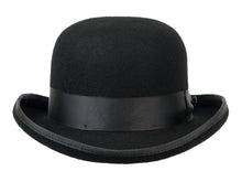 Load image into Gallery viewer, Bowler Fully Lined Wool Felt

