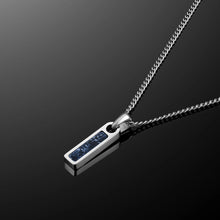 Load image into Gallery viewer, Birthstone Tag Necklace - Silver
