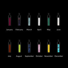 Load image into Gallery viewer, Birthstone Tag Pendant - Stealth
