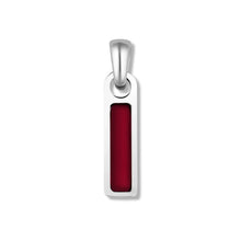 Load image into Gallery viewer, Birthstone Tag Pendant - Silver
