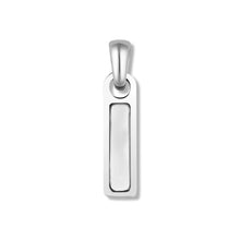 Load image into Gallery viewer, Birthstone Tag Pendant - Silver
