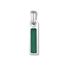 Load image into Gallery viewer, Birthstone Tag Pendant - Silver
