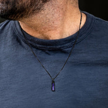 Load image into Gallery viewer, Birthstone Tag Pendant - Stealth
