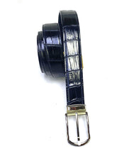 Load image into Gallery viewer, Style: Maurice Alligator Belt-Black
