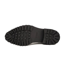 Load image into Gallery viewer, Black Leather Platform Chelsea

