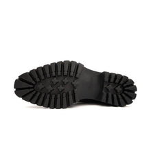 Load image into Gallery viewer, Black Patent Lug Sole Boot
