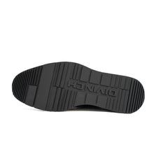 Load image into Gallery viewer, Black &amp; Brown Brogues with Striped Sole
