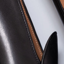 Load image into Gallery viewer, Men's Black Leather Milano Loafer
