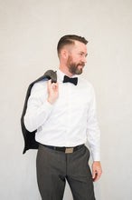 Load image into Gallery viewer, Men In Black - Men's Self-tie Bow Tie
