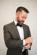 Load image into Gallery viewer, Men In Black - Men's Self-tie Bow Tie
