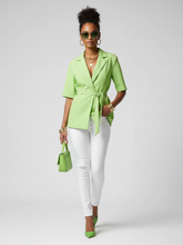 Load image into Gallery viewer, Blazer Tie-Waist, Chelsea | Women - BYMANYC ® New York
