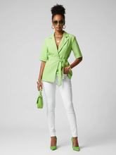 Load image into Gallery viewer, Blazer Tie-Waist, Chelsea | Women - BYMANYC ® New York
