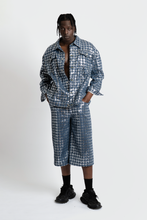 Load image into Gallery viewer, Bleu Sparked Denim Shorts

