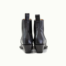 Load image into Gallery viewer, The Sandra Boot in Black Patent Leather
