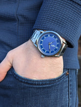 Load image into Gallery viewer, Blue Classic Watch

