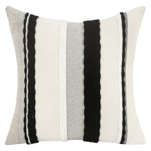 Load image into Gallery viewer, Boho Striped Chenille Throw Pillowcases
