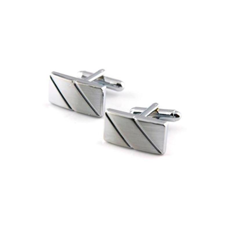Bold Silver Cufflinks