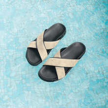 Load image into Gallery viewer, Men's Sandstone Amalfi Crossover Sandal
