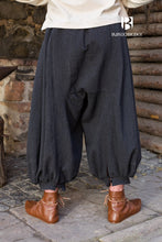 Load image into Gallery viewer, Rus Pants Borys Herringbone Black/Grey
