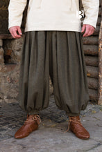 Load image into Gallery viewer, Rus Pants Borys Herringbone Olive/Grey
