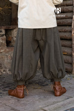 Load image into Gallery viewer, Rus Pants Borys Herringbone Olive/Grey
