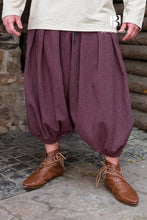 Load image into Gallery viewer, Rus Pants Borys Herringbone Burgundy/Grey
