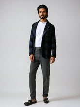 Load image into Gallery viewer, Boiled Wool Plaid Blazer
