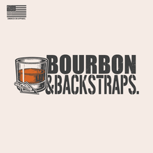 Load image into Gallery viewer, "Bourbon &amp; Backstraps" Tee - Sand

