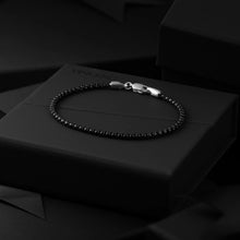 Load image into Gallery viewer, Box Chain Bracelet, 3MM - Black
