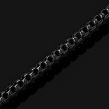 Load image into Gallery viewer, Box Chain Bracelet, 3MM - Black
