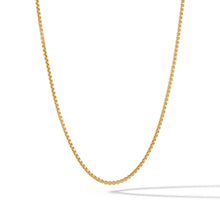 Load image into Gallery viewer, Box Chain Necklace, 2MM - 14K Gold
