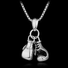 Load image into Gallery viewer, Boxing Gloves Necklace
