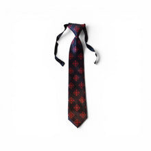 Load image into Gallery viewer, Boys Red Jerusalem Cross Necktie
