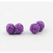 Load image into Gallery viewer, Braided Cufflinks - 15 Colors
