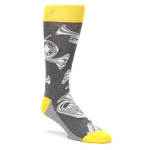 Load image into Gallery viewer, Brass Instruments- USA Made Men's Dress Socks
