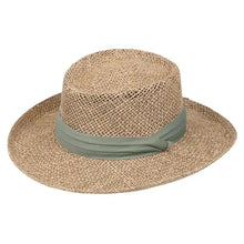 Load image into Gallery viewer, Deadwood Trading Breezer - Straw Gambler Hat
