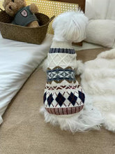 Load image into Gallery viewer, British Retro Argyle Fair Isle Sweater for Pet | NCS
