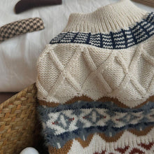 Load image into Gallery viewer, British Retro Argyle Fair Isle Sweater for Pet | NCS
