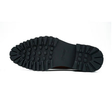 Load image into Gallery viewer, Brown Dual-Buckle Chunky Sole Brogues
