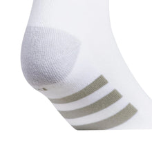 Load image into Gallery viewer, Adidas Boys Athletic Cushioned Crew Socks | 6-Pairs| For Kids, Boys and Girls | Durable, breathable fabric ready for Sport | Medium | Silver Pebble Grey/Putty Grey/White - # BOAA13810003 &amp; BOAA12810004 &amp; BOAA11810001
