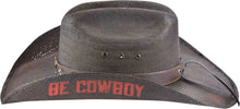 Load image into Gallery viewer, Bullhide Be Cowboy - Straw Cowboy Hat
