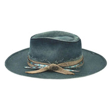 Load image into Gallery viewer, Bullhide Believer - Wide Brim Denim Cowboy Hat
